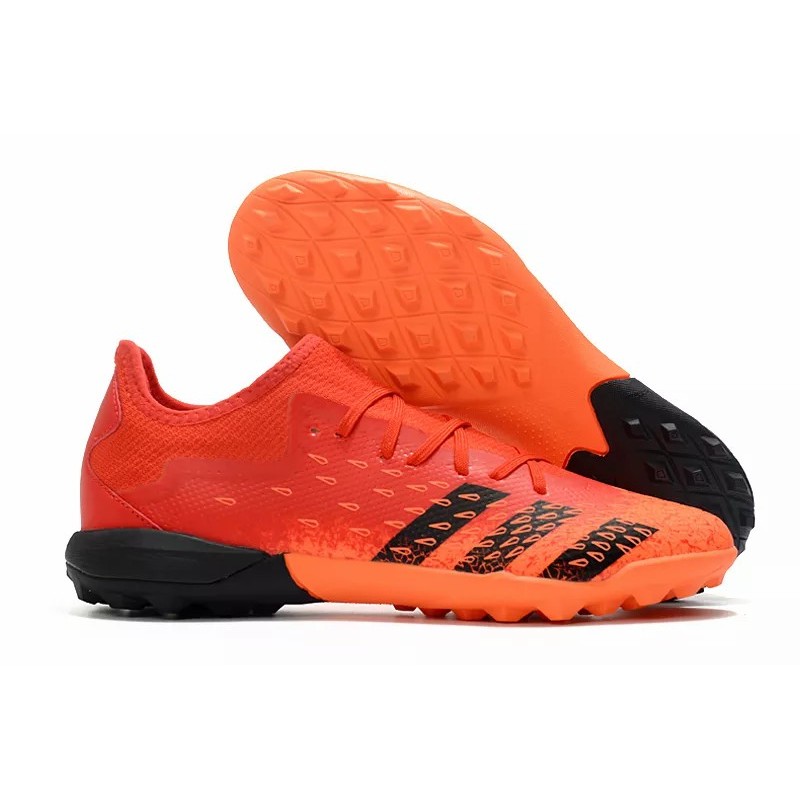 Botas de Fútbol Adidas Predator Freak.3 Bajo TF Hombre Negro / Naranja / Gris / Negro&Amarillo / Nergro&Rosa / Negro&Azul / Negro&Blanco (#39~#45)