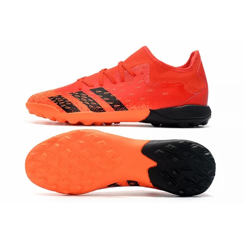 Botas de Fútbol Adidas Predator Freak.3 Bajo TF Hombre Negro / Naranja / Gris / Negro&Amarillo / Nergro&Rosa / Negro&Azul / Negro&Blanco (#39~#45)