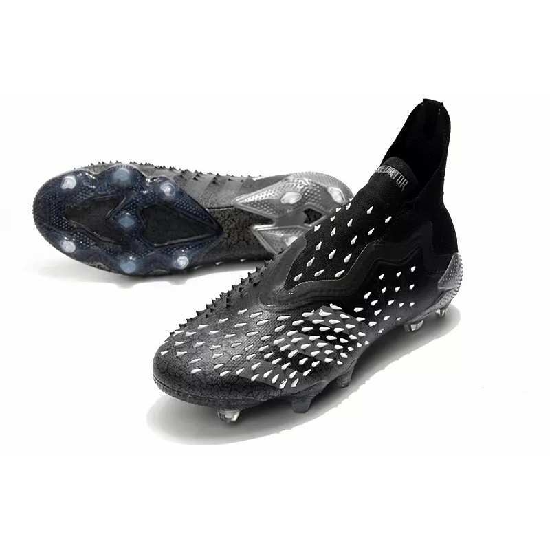 Botas de Fútbol Adidas Predator Freak FG Hombre Negro / Púrpura / Azul (#39~#45)