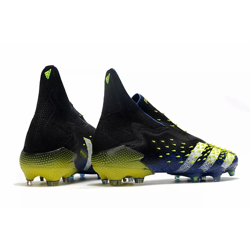 Botas de Fútbol Adidas Predator Freak FG Hombre Negro / Púrpura / Azul (#39~#45)