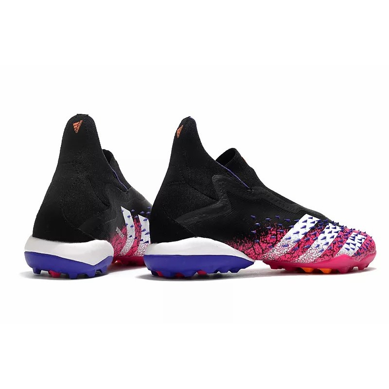 Botas de Fútbol Adidas Predator Freak TF Hombre Negro&Rosa (#39~#45)
