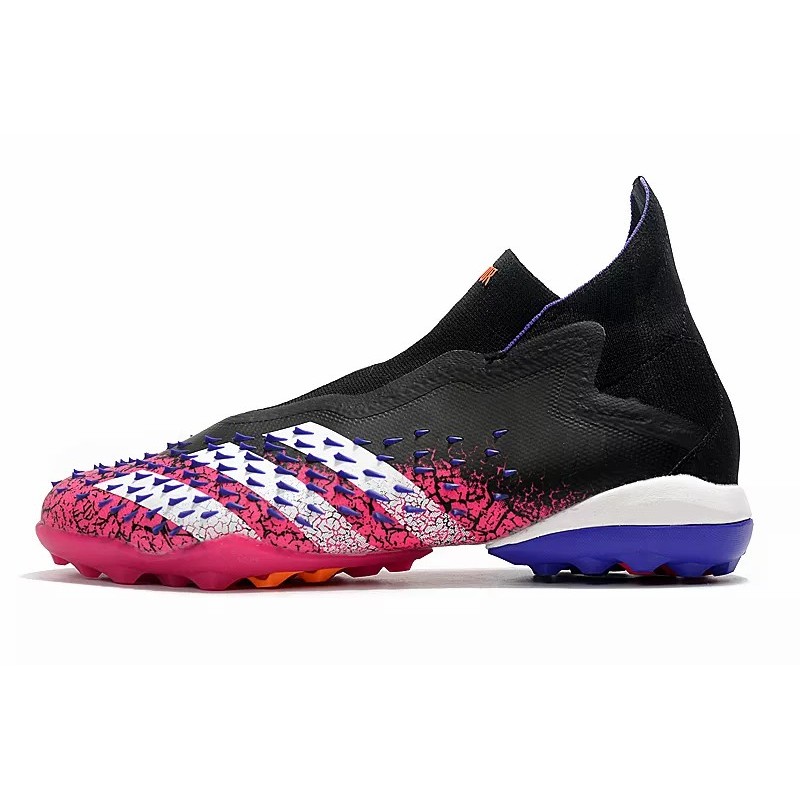 Botas de Fútbol Adidas Predator Freak TF Hombre Negro&Rosa (#39~#45)