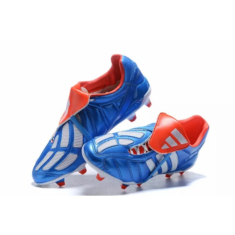 Botas de Fútbol Adidas Predator Mania FG Hombre Gris / Azul (#39~#45)