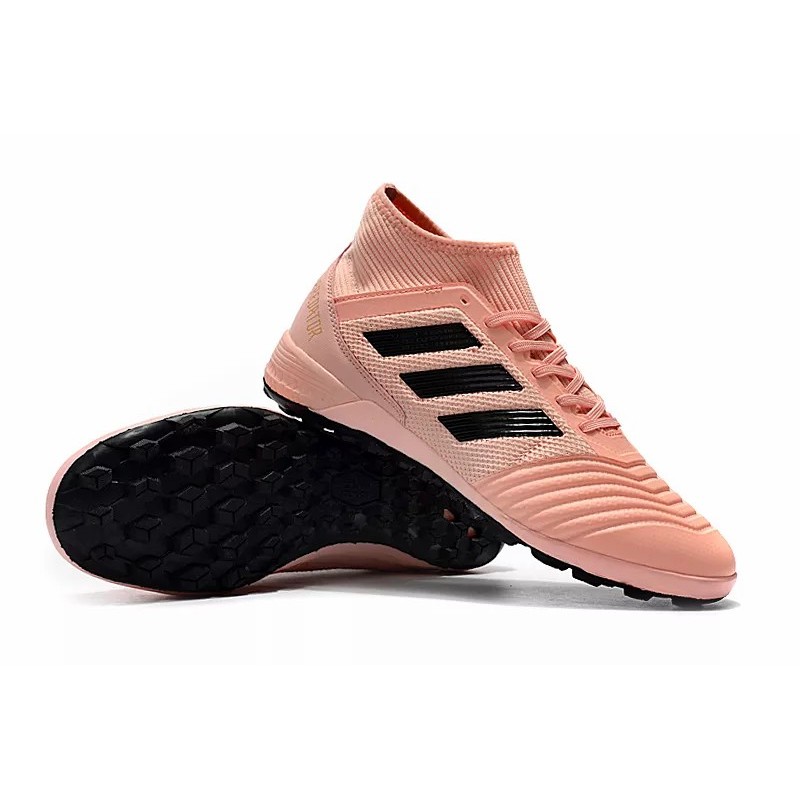 Botas de Fútbol Adidas Predator Tango 18.3 TF Hombre Rosado (#38~#45)
