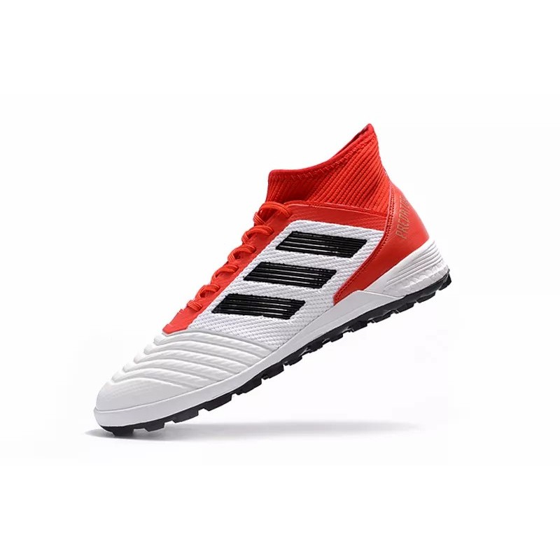 Botas de Fútbol Adidas Predator Tango 18.3 TF Hombre Negro&Blanco / Gris / Amarillo / Verde Oscuro / Negro Puro / Blanco&Rojo / Azul / Negro&Rojo / Negro&Blanco&Rosado (#38~#45)