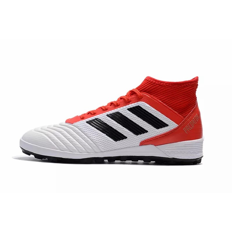 Botas de Fútbol Adidas Predator Tango 18.3 TF Hombre Negro&Blanco / Gris / Amarillo / Verde Oscuro / Negro Puro / Blanco&Rojo / Azul / Negro&Rojo / Negro&Blanco&Rosado (#38~#45)