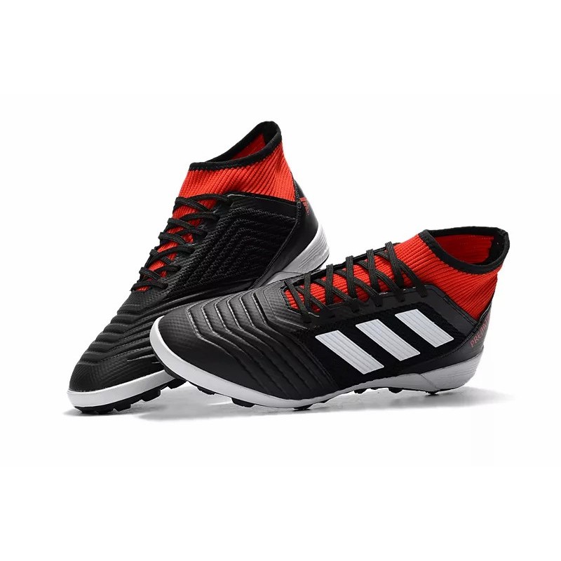 Botas de Fútbol Adidas Predator Tango 18.3 TF Hombre Negro&Blanco / Gris / Amarillo / Verde Oscuro / Negro Puro / Blanco&Rojo / Azul / Negro&Rojo / Negro&Blanco&Rosado (#38~#45)