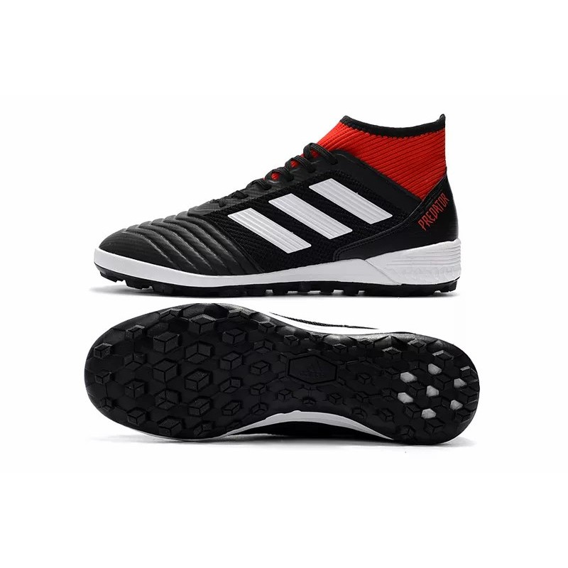 Botas de Fútbol Adidas Predator Tango 18.3 TF Hombre Negro&Blanco / Gris / Amarillo / Verde Oscuro / Negro Puro / Blanco&Rojo / Azul / Negro&Rojo / Negro&Blanco&Rosado (#38~#45)
