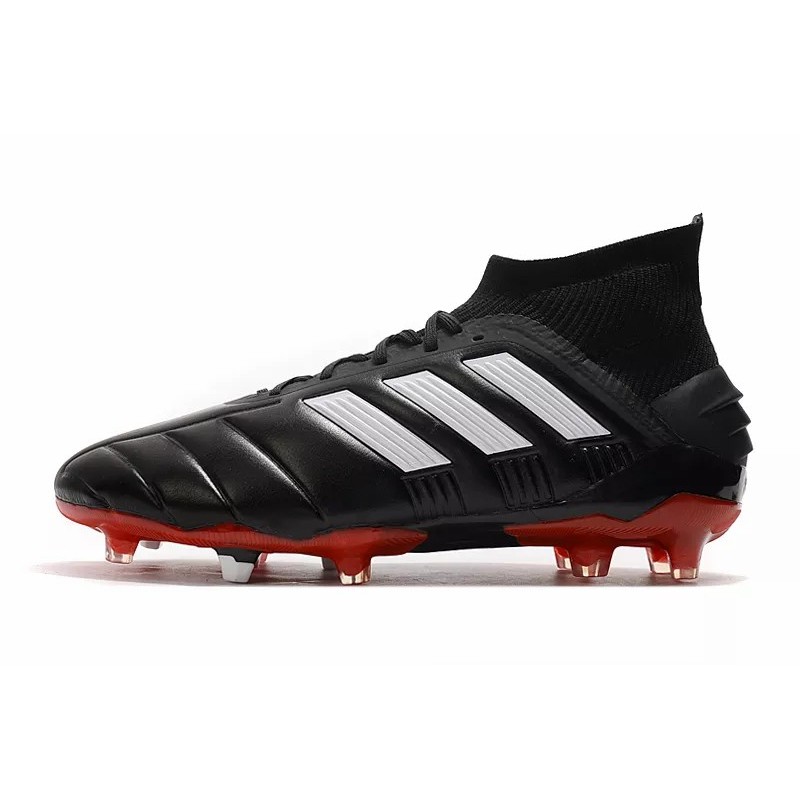 Botas de Fútbol Adidas Predator Mania 19.1 FG Hombre Blanco / Negro (#39~#45)