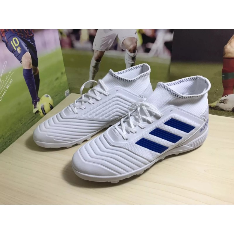 Botas de Fútbol Adidas Predator Tango 18.3 TF Hombre Negro / Blanco&Auzl / Rojo / Azul / Blanco (#39~#45)