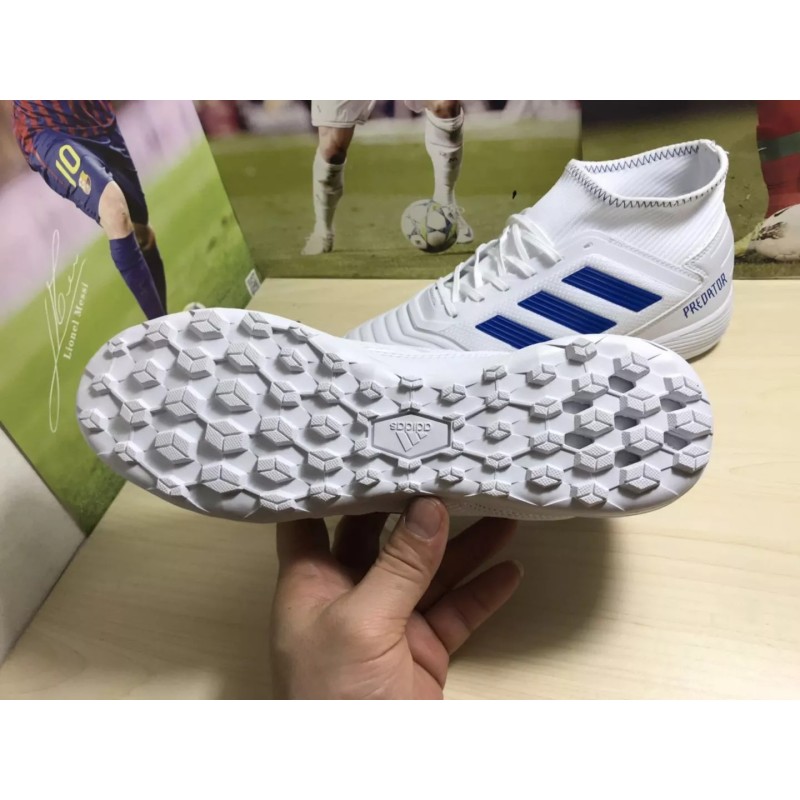 Botas de Fútbol Adidas Predator Tango 18.3 TF Hombre Negro / Blanco&Auzl / Rojo / Azul / Blanco (#39~#45)