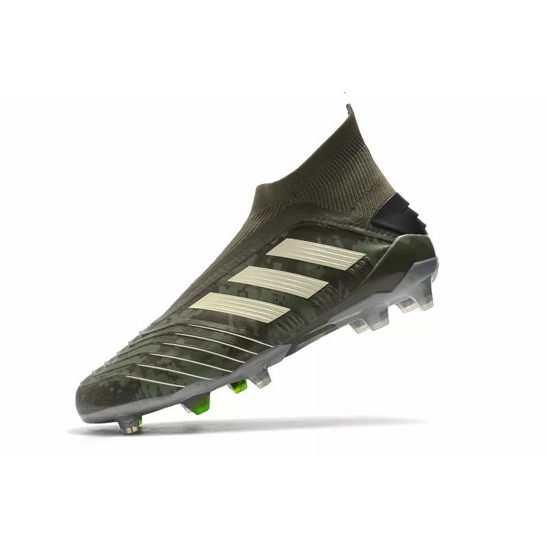 Botas de Fútbol Adidas Predator 19 FG Verde Camuflaje (#39~#45)