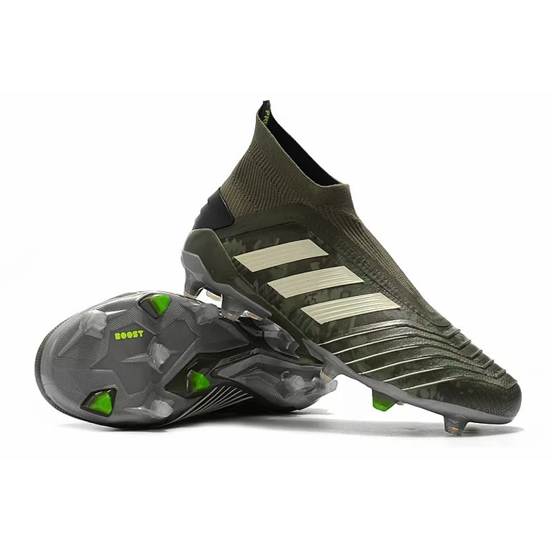 Botas de Fútbol Adidas Predator 19 FG Verde Camuflaje (#39~#45)