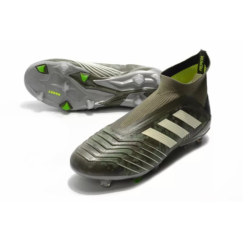 Botas de Fútbol Adidas Predator 19 FG Verde Camuflaje (#39~#45)