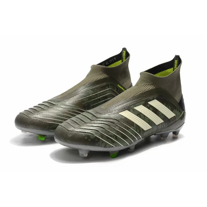 Botas de Fútbol Adidas Predator 19 FG Verde Camuflaje (#39~#45)