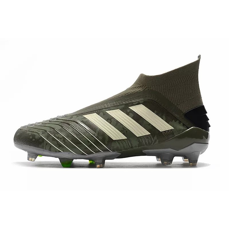 Botas de Fútbol Adidas Predator 19 FG Verde Camuflaje (#39~#45)