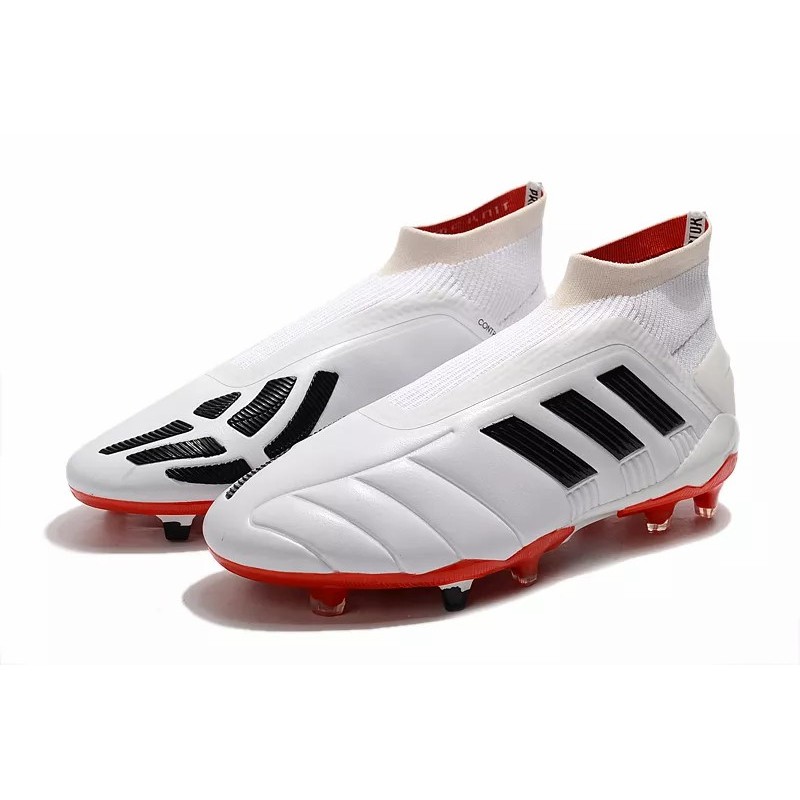 Botas de Fútbol Adidas Predator Mania 19 FG Hombre Negro / Blanco (#39~#45)