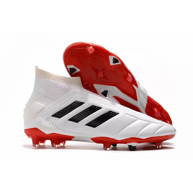 Botas de Fútbol Adidas Predator Mania 19 FG Hombre Negro / Blanco (#39~#45)