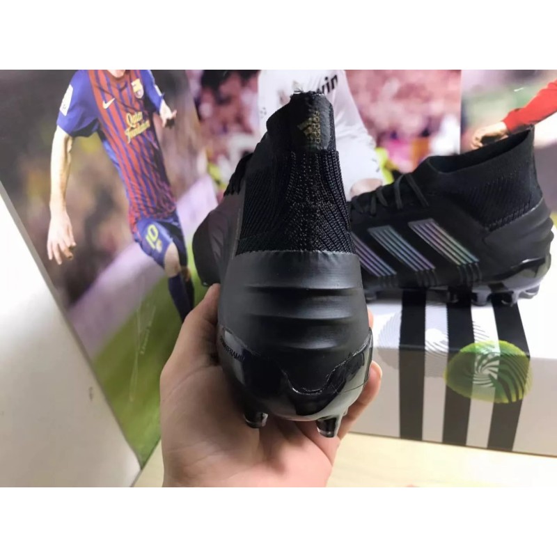 Botas de Fútbol Adidas Predator 19.1 AG Hombre Negro / Blanco / Plateado / Azul / Rojo (#39~#45)