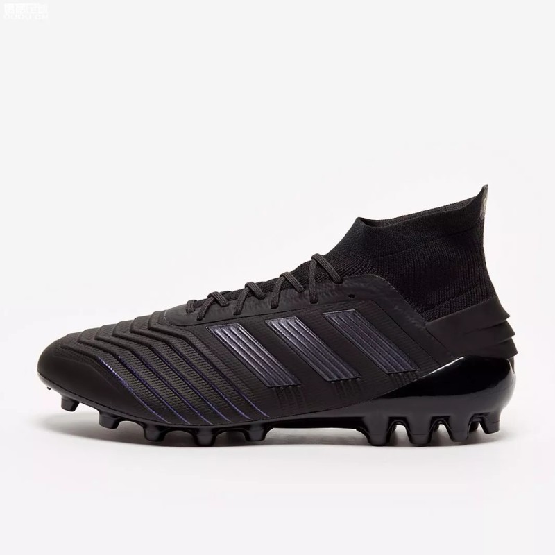 Botas de Fútbol Adidas Predator 19.1 AG Hombre Negro / Blanco / Plateado / Azul / Rojo (#39~#45)