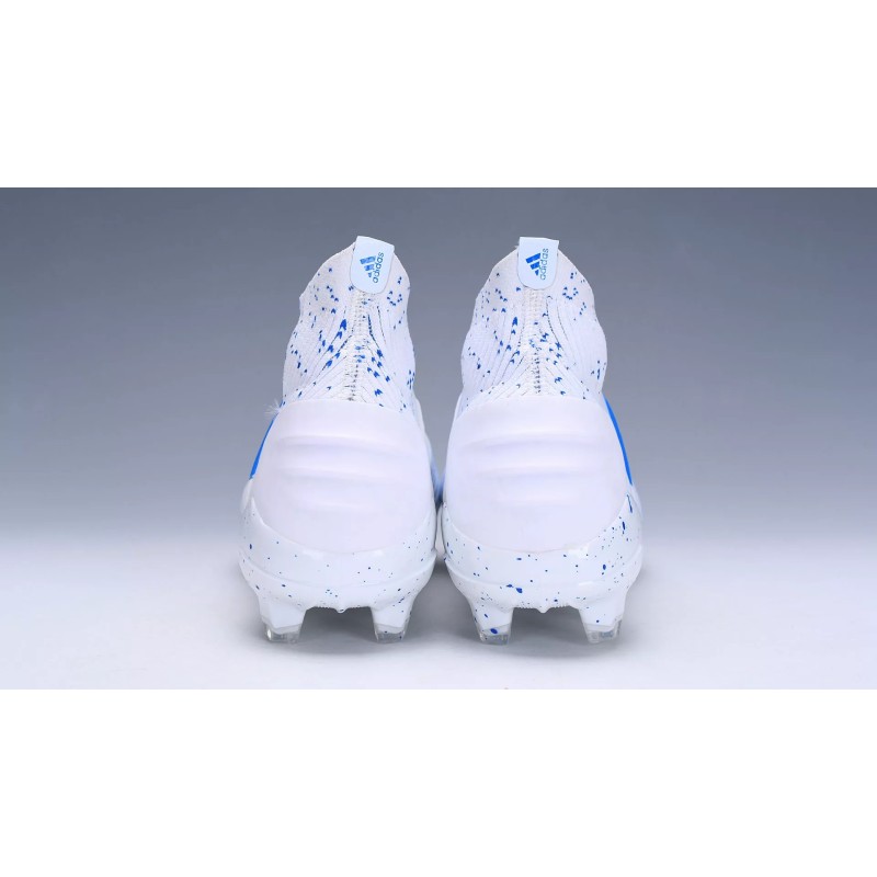 Botas de Fútbol Adidas Predator 19.1 FG Hombre Blanco&Azul (#39~#45)