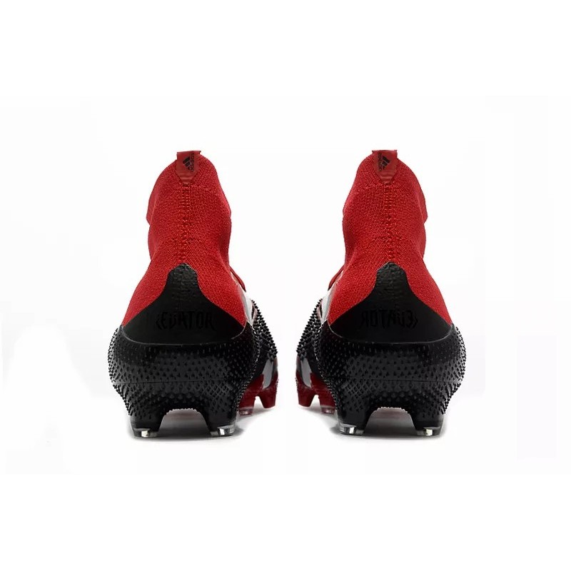Botas de Fútbol Adidas Predator Mutator 20.1 FG Human Race Hombre Negro&Rojo (#39~#45)