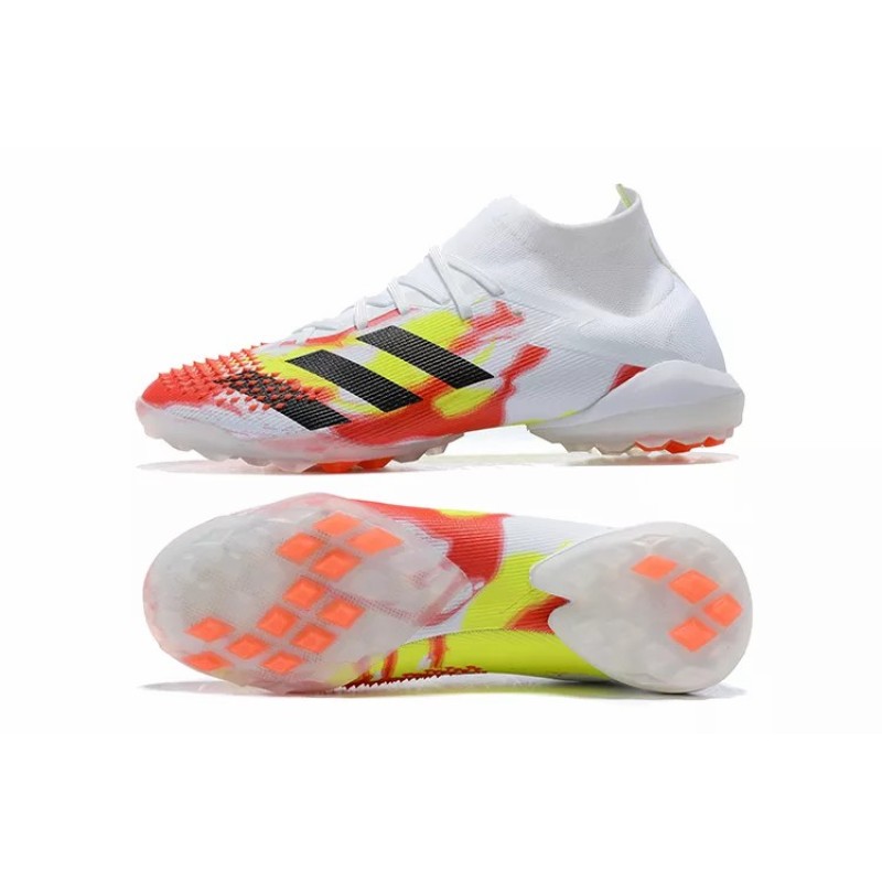 Botas de Fútbol Adidas Preator Mutator 20.1 TF Hombre Blanco&Amarillo / Naranja / Azul / Negro / Blanco&Rosado / Negro&Rojo (#39~#45)