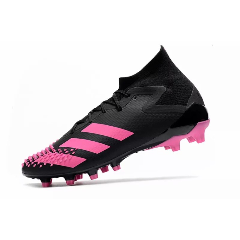 Botas de Fútbol Adidas Predator Mutator 20.1 AG FG Hombre Negro&Rosa (#39~#45)
