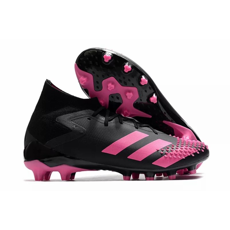 Botas de Fútbol Adidas Predator Mutator 20.1 AG FG Hombre Negro&Rosa (#39~#45)