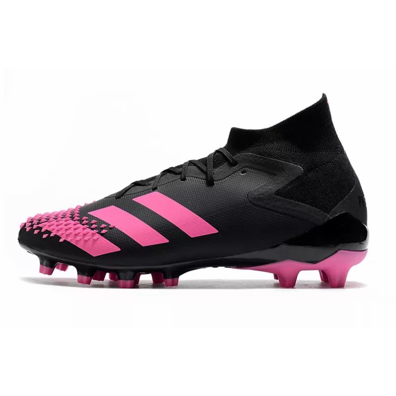 Botas de Fútbol Adidas Predator Mutator 20.1 AG FG Hombre Negro&Rosa (#39~#45)