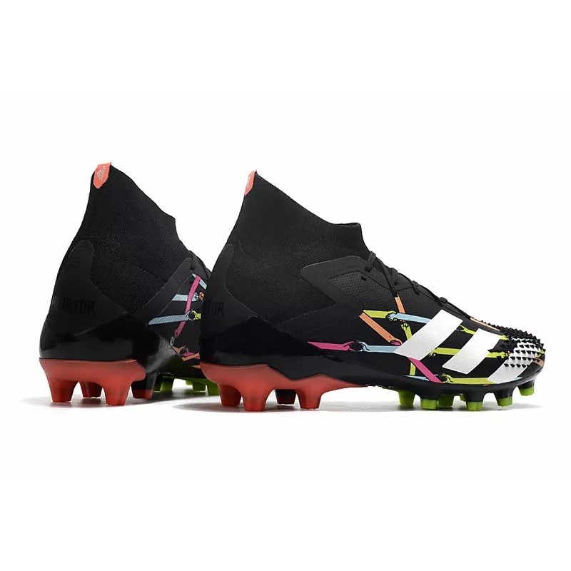 Botas de Fútbol Adidas Predator Mutator 20.1 AG FG Hombre Negro / Blanco (#39~#45)