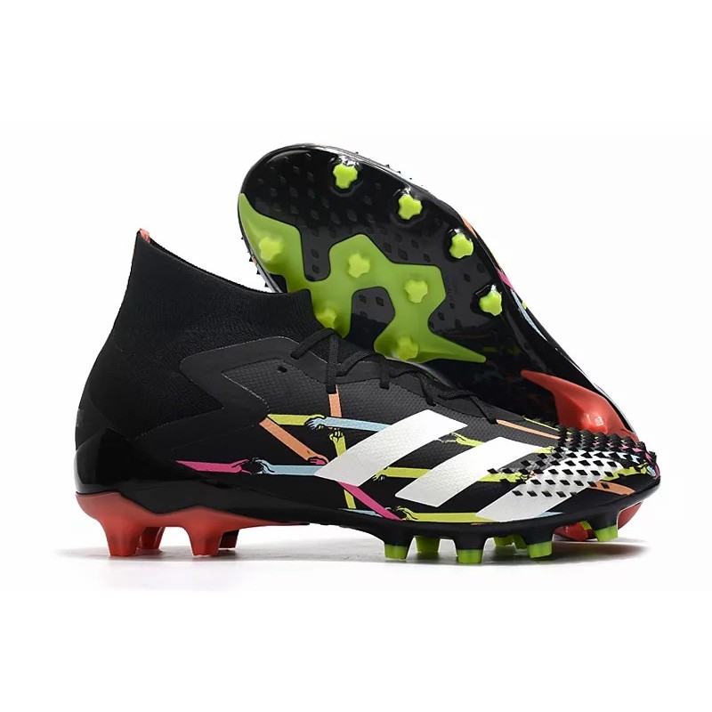 Botas de Fútbol Adidas Predator Mutator 20.1 AG FG Hombre Negro / Blanco (#39~#45)