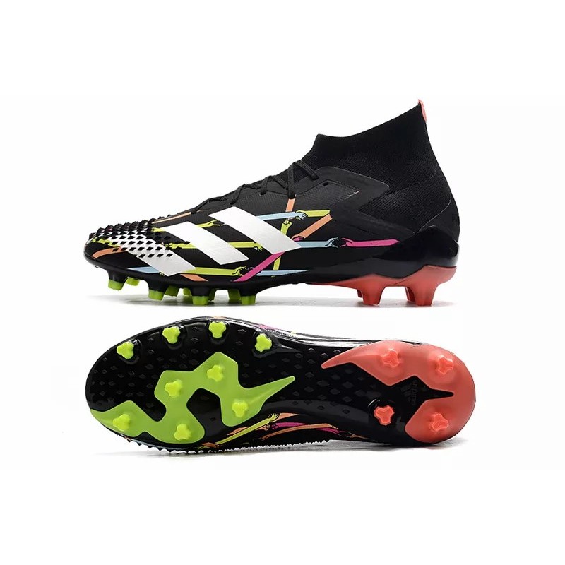 Botas de Fútbol Adidas Predator Mutator 20.1 AG FG Hombre Negro / Blanco (#39~#45)