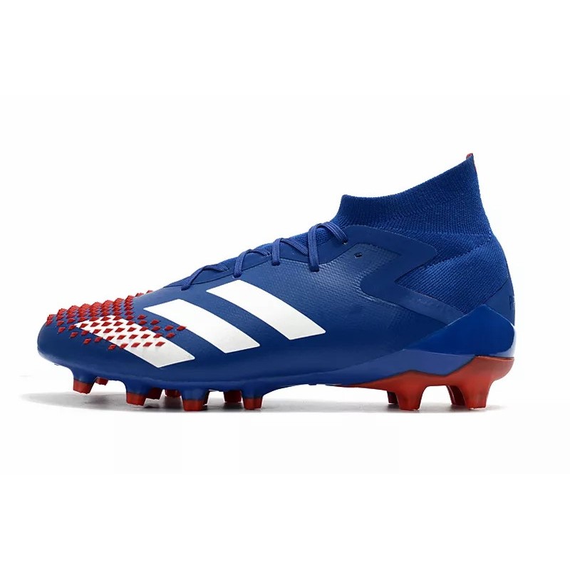 Botas de Fútbol Adidas Predator Mutator 20.1 AG FG Hombre Azul / Negro (#39~#45)