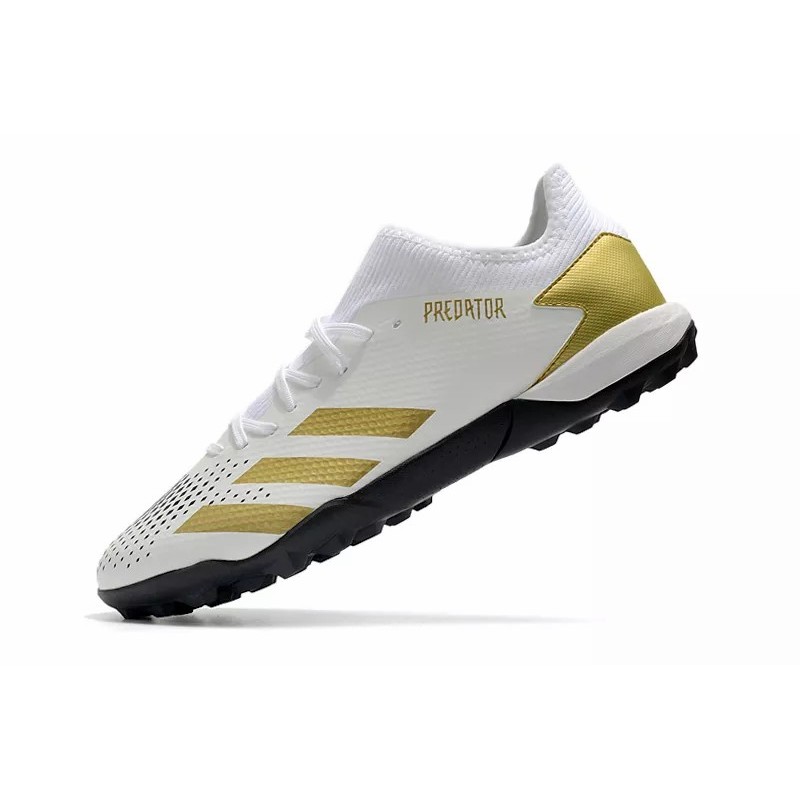 Botas de Fútbol Adidas Predator 20.3 L TF Hombre Blanco&Dorado / Beige&Rojo (#39~#45)
