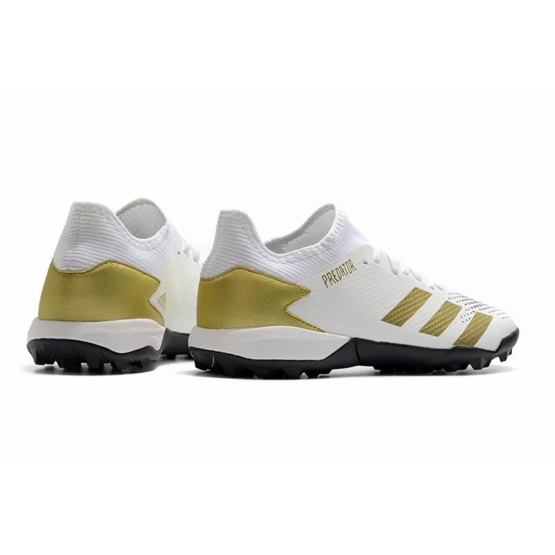 Botas de Fútbol Adidas Predator 20.3 L TF Hombre Blanco&Dorado / Beige&Rojo (#39~#45)