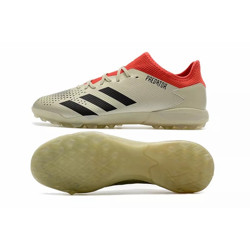 Botas de Fútbol Adidas Predator 20.3 L TF Hombre Blanco&Dorado / Beige&Rojo (#39~#45)