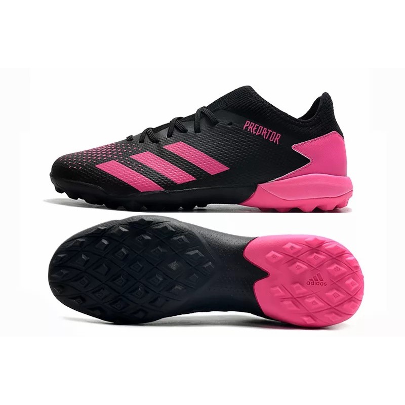 Botas de Fútbol Adidas Predator 20.3 L TF Hombre Negro&Rosa / Azul Marino / Blanco&Rojo / Azul Claro / Gris / Negro Puro / Blanco&Naranja / Negro con Letras Doradas / Naranja / Gris / Negro&Rojo (#39~#45)
