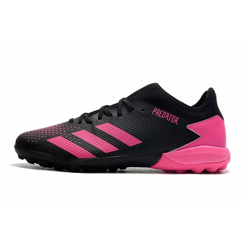 Botas de Fútbol Adidas Predator 20.3 L TF Hombre Negro&Rosa / Azul Marino / Blanco&Rojo / Azul Claro / Gris / Negro Puro / Blanco&Naranja / Negro con Letras Doradas / Naranja / Gris / Negro&Rojo (#39~#45)