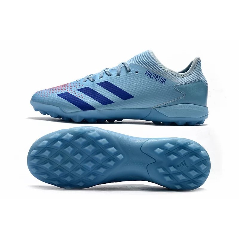 Botas de Fútbol Adidas Predator 20.3 L TF Hombre Negro&Rosa / Azul Marino / Blanco&Rojo / Azul Claro / Gris / Negro Puro / Blanco&Naranja / Negro con Letras Doradas / Naranja / Gris / Negro&Rojo (#39~#45)