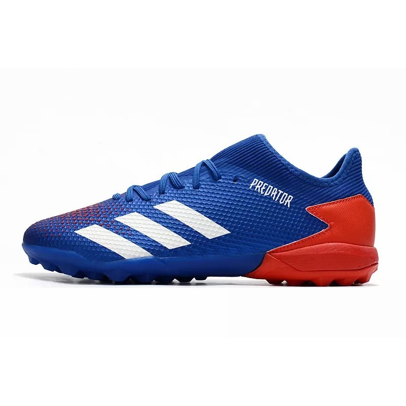 Botas de Fútbol Adidas Predator 20.3 L TF Hombre Negro&Rosa / Azul Marino / Blanco&Rojo / Azul Claro / Gris / Negro Puro / Blanco&Naranja / Negro con Letras Doradas / Naranja / Gris / Negro&Rojo (#39~#45)