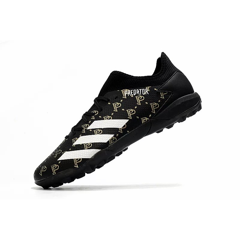 Botas de Fútbol Adidas Predator 20.3 L TF Hombre Negro Puro / Blanco / Negro con Letras Doradas / Naranja / Azul / Negro&Rojo (#39~#45)