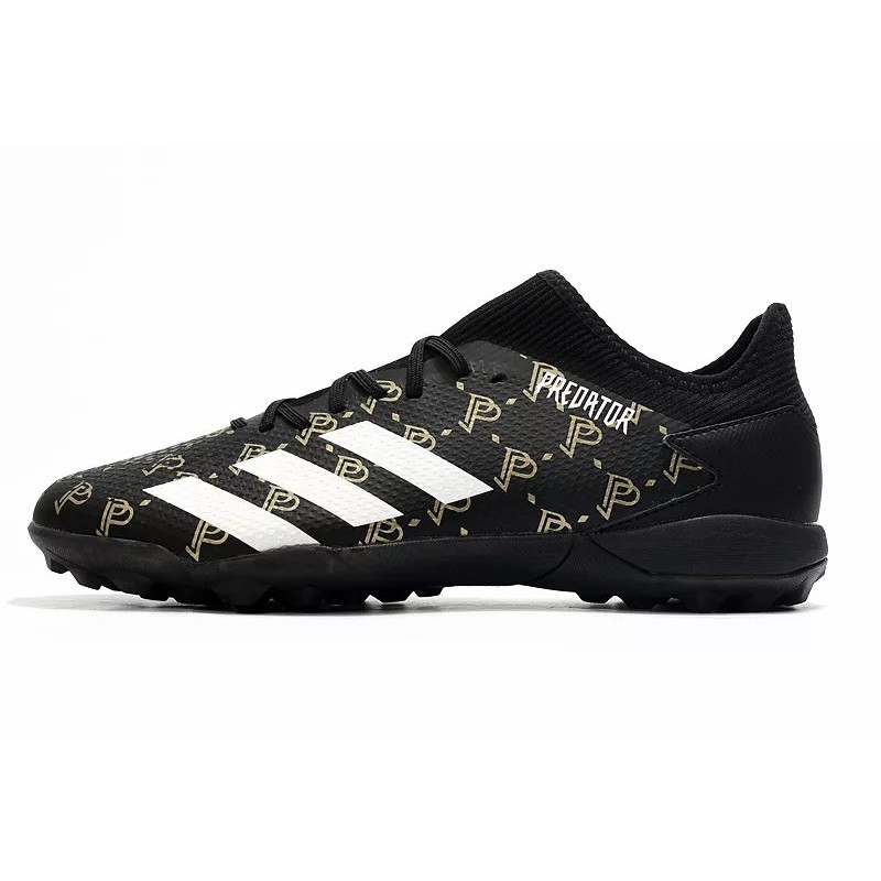 Botas de Fútbol Adidas Predator 20.3 L TF Hombre Negro Puro / Blanco / Negro con Letras Doradas / Naranja / Azul / Negro&Rojo (#39~#45)