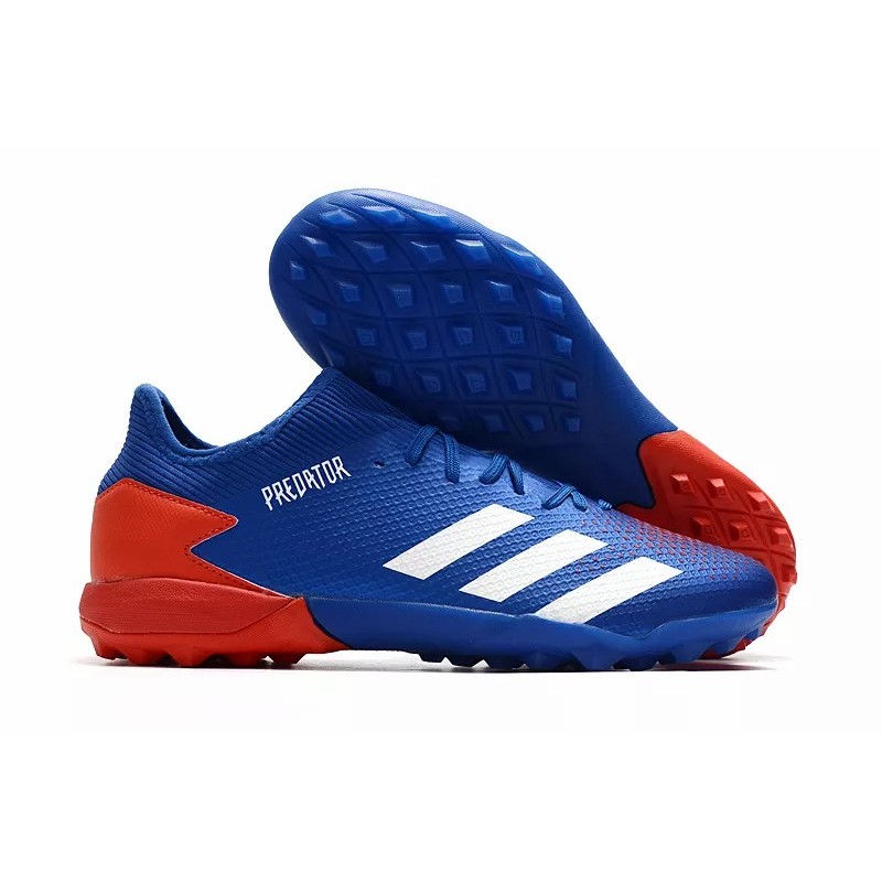 Botas de Fútbol Adidas Predator 20.3 L TF Hombre Negro Puro / Blanco / Negro con Letras Doradas / Naranja / Azul / Negro&Rojo (#39~#45)