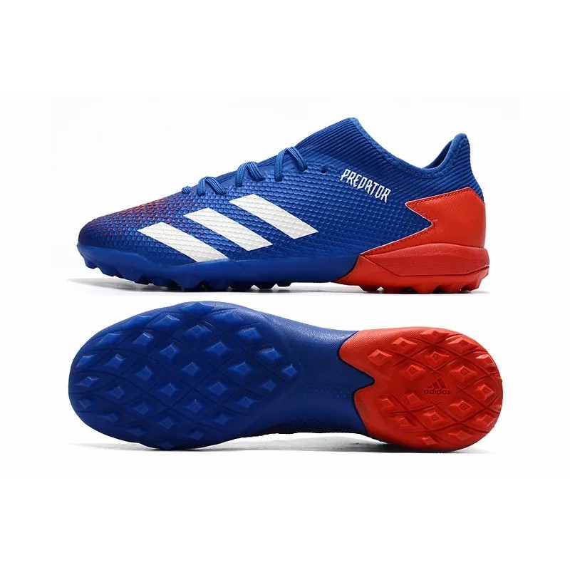 Botas de Fútbol Adidas Predator 20.3 L TF Hombre Negro Puro / Blanco / Negro con Letras Doradas / Naranja / Azul / Negro&Rojo (#39~#45)