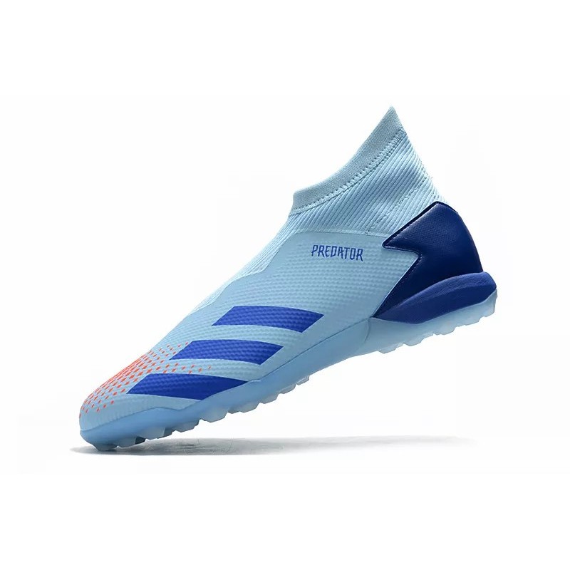 Botas de Fútbol Adidas Predator 20.3 Laceless TF Hombre Naranja / Azul Claro / Azul / Negro / Rojo (#39~#45)