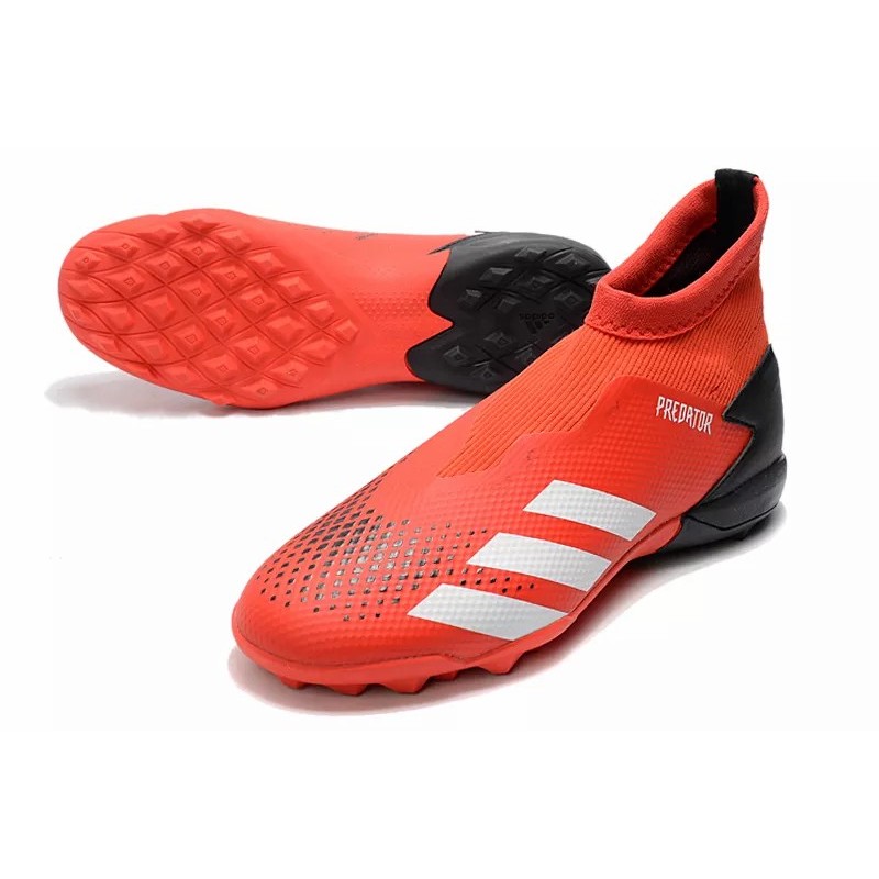 Botas de Fútbol Adidas Predator 20.3 Laceless TF Hombre Naranja / Azul Claro / Azul / Negro / Rojo (#39~#45)