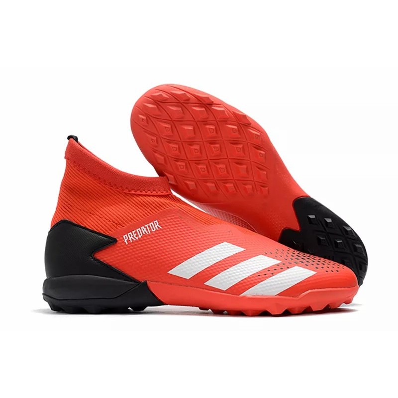 Botas de Fútbol Adidas Predator 20.3 Laceless TF Hombre Naranja / Azul Claro / Azul / Negro / Rojo (#39~#45)