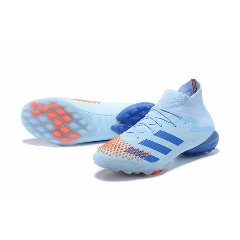 Botas de Fútbol Adidas Preator Mutator 20 TF Hombre Azul Claro (#39~#45)