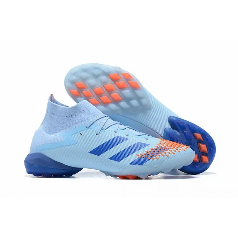 Botas de Fútbol Adidas Preator Mutator 20 TF Hombre Azul Claro (#39~#45)